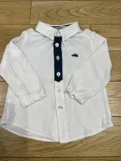 familiar 長袖ポロシャツ サイズ90 車 フォーマル　セレモニー