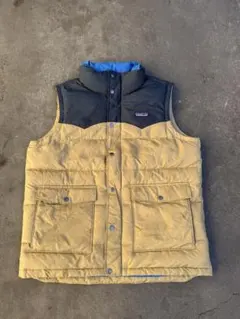 patagonia/ダウンベスト/古着/M/中綿/メンズ