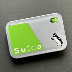 JR東日本 Suicaペンギン 空き缶　ICカード型チョコレート缶（缶のみ）