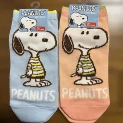 PEANUTS スヌーピー レディースソックス 23~25cm2足のサムネイル