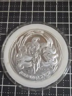 遊戯王 海外限定 E・HERO フレイム・ウィングマン YCS コイン 銀