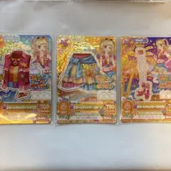 アイカツ！ リゾートキャンサー アクセ無し 3枚セット