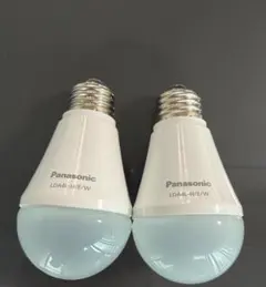 【2個】PanasonicパナソニックLED電球　LDA4L-H/E//W