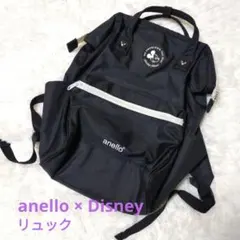 anello アネロ Disney ディズニー ミッキー リュック 黒 ブラック