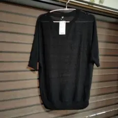 UNIQLO ライトシアーボートネックセーター XL