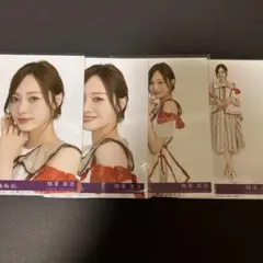 梅澤美波 乃木坂46 ビリヤニ 封入 生写真 ４種 コンプ