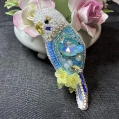 すまいるごはん様 リクエスト 2点 まとめ商品☆ビーズ刺繍ブローチ