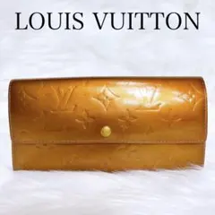 LOUIS VUITTON ルイ ヴィトン ヴェルニ 財布 ポルトトレゾール