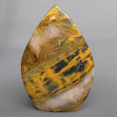 ピーターサイト　ドロップ　フレイム　天然石　no.1001