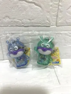 アンパンマン シャカシャカ クリアキーホルダー