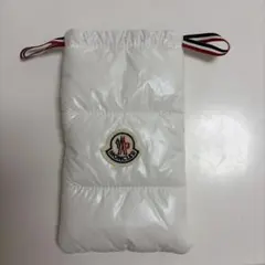 MONCLER メガネケース ホワイト キルティング - メルカリ