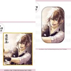 まるくじ 薄桜鬼 真改 藤堂平助 缶バッジ・ミニ色紙 2点セット - メルカリ