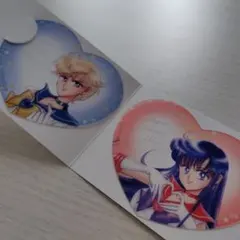 美少女戦士セーラームーン　ハートクリアカード2枚セット　ウラヌス&マーズ