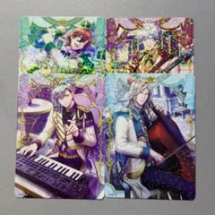 【本日限定】うたプリ　ビジュコレ　レア　BOS 嶺二　蘭丸　藍　カミュ　各1点