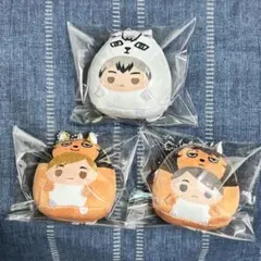 ［3点セット］ハイキュー 北信介 宮侑 宮治 てのりんず ぬいぐるみ マスコット