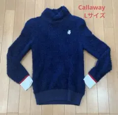Callaway ネイビー タートルネックセーター