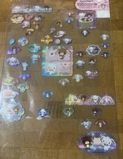 サンリオ　シュガーバニーズ　キラキラシール　100ピースシール
