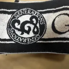 GENERATIONS 夢者修行 マフラータオル 黒 - メルカリ