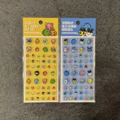 【正規品】たまごっち　ドロップブロックシール　タイルみたいなシール　2種セット