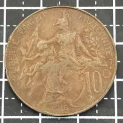 1917 フランス 10サンチーム NGC鑑定済コイン - メルカリ
