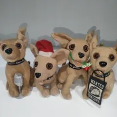 50s ビンテージ カレッジ マスコットドール メガネ付き 犬のぬいぐるみ