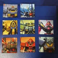 ガンダムポテコ ステッカー シール ガンダム まとめ売り　8枚
