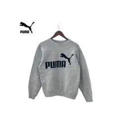 ★ 80s 90s PUMA プーマ　USA製　スウェット トレーナー　デカロゴ