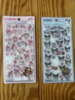 ボンボンドロップシール マイメロ クロミ セット