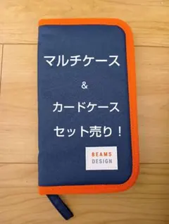 BEAMS DESIGN マルチケース とナノ・ユニバースカードケース