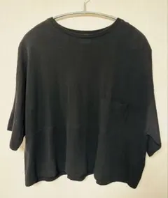 コーエン ポケット付き 半袖Tシャツ ブラック