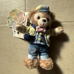 ダッフィー　ぬいぐるみバッジ　HEARTWARMING DAYS 2018