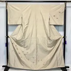 D36 訪問着　菱屋六右衛門　宝尽くし　紬　正絹　着物　袷　しつけ付未使用極美品のサムネイル