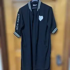 P.LATTE ハートプリント カーディガン Sサイズ