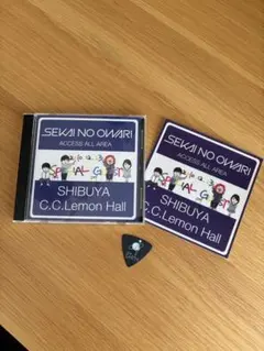 ピック付き SEKAI NO OWARI DVD SHIBUYA