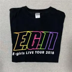 E-girls E.G11 2018 ツアーTシャツ　L