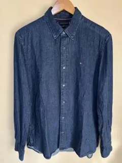 トミー　TOMMY HILFIGER メンズ　デニムシャツ　Mサイズ