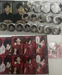 ハイキュー　黒尾鉄朗　缶バッジ　ジャンプGIGA 極楽湯　ボドゲ　まとめ売り