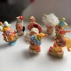 Wendt&Kühn／ヴェント&キューン ドイツ製 ムーンファミリー 木製人形