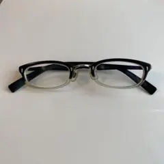 井戸多美男作　手造　眼鏡T420-2 メガネ ブラック/キハク