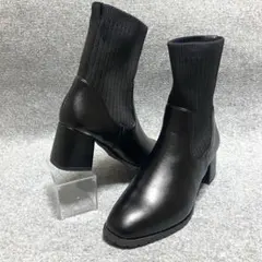 オリエンタルトラフィック　25cm (LL) ニットソックス ショートブーツ 黒