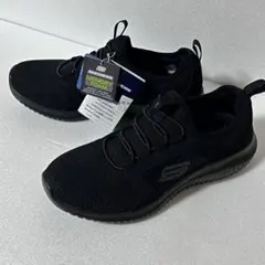 新品スケッチャーズSKECHERS メモリーフォーム スニーカー ブラック軽量のサムネイル