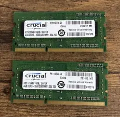 Crucial DDR4-2133 16 GB(Memory ERROR) - メルカリ