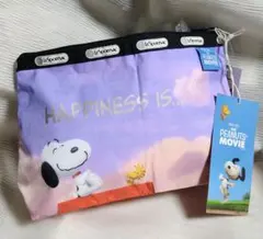 LeSportsac×PEANUTSスヌーピーコラボ 大きなポーチのサムネイル