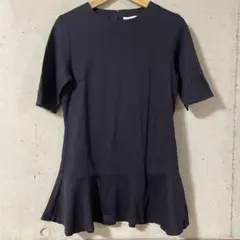 美品 ドゥクラッセ DoCLASSE チュニック ボートネック フレア 五分袖のサムネイル