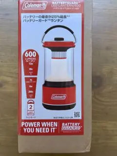 Coleman バッテリーガード LEDランタン 600 レッドのサムネイル