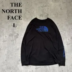 THE NORTH FACE（L）ロンT＊ビッグロゴプリント＊アームロゴ＊