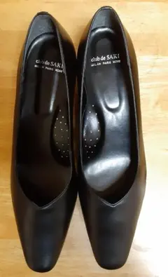 【最終値下げ】club de SAKI ブラック ハイヒール SY021