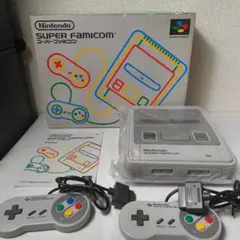 任天堂 スーパーファミコン 本体　SHVC-001　箱付き