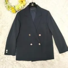 Mila owen 金釦 ダブルブレスト 紺ブレ ブレザー ジャケット 金ボタン