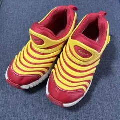 NIKE ダイナモフリー 21.5㎝　赤　黄色